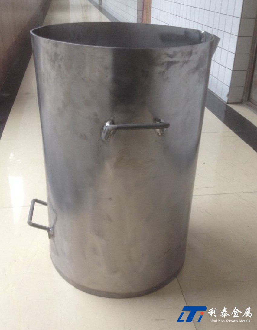 鈦槽、鈦電解槽、鈦坩堝、鈦金桶  