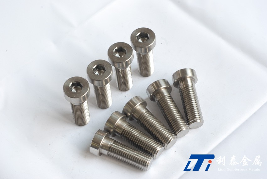 鈦內(nèi)六角螺栓、鈦螺母、標準件、鈦螺絲 